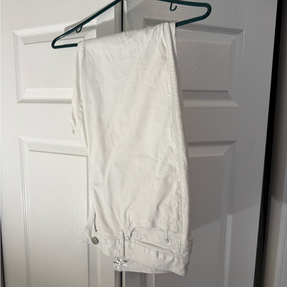 Seven7 White Skinny Jeans Lightweight Casual